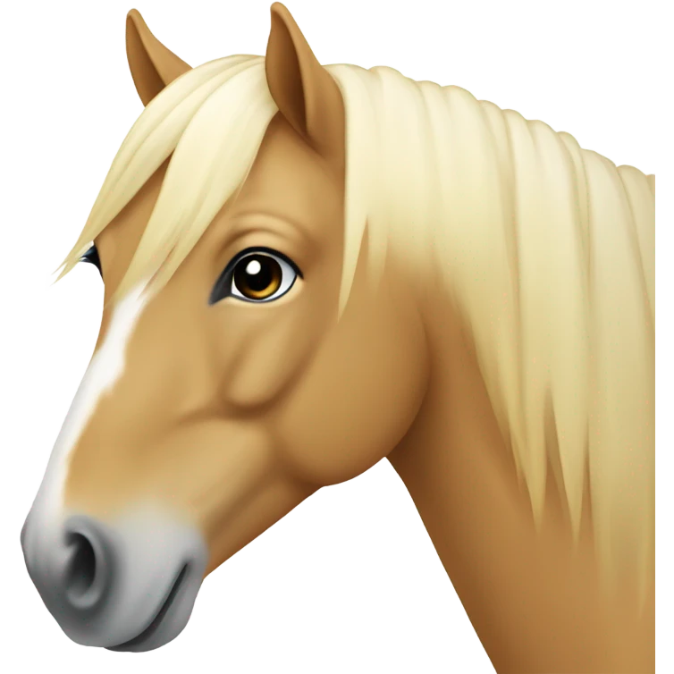 palomino horse emoji