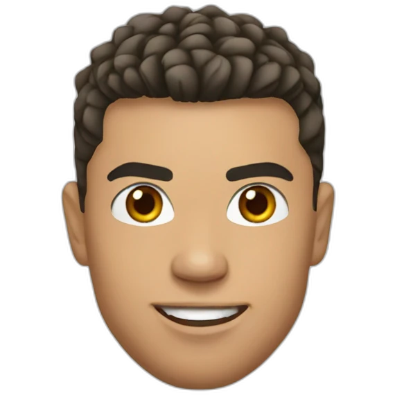 Ronaldo face emoji