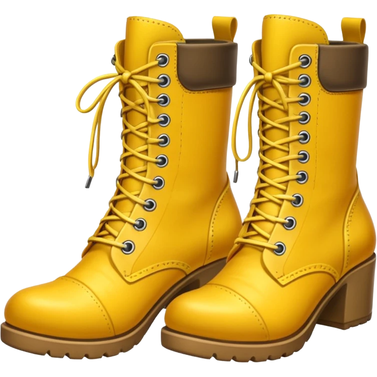 yellow boots emoji