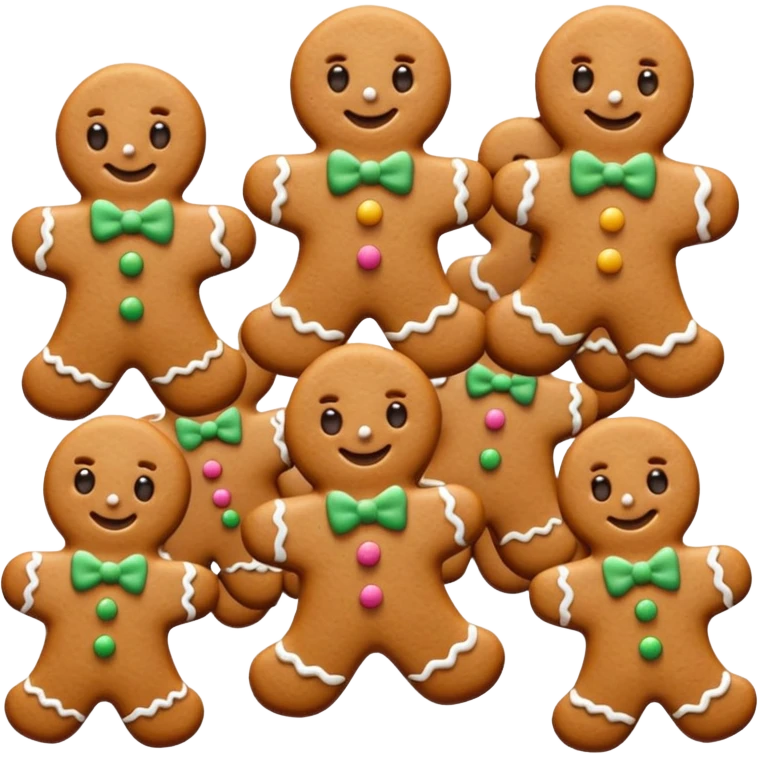 Gingerbread Cookies Baking emoji