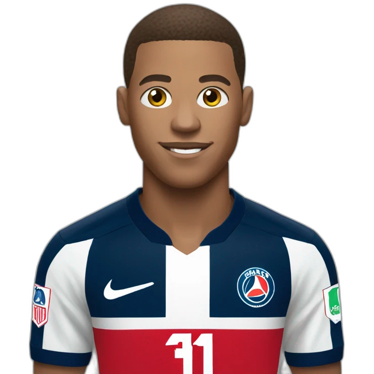 Mbappé face emoji