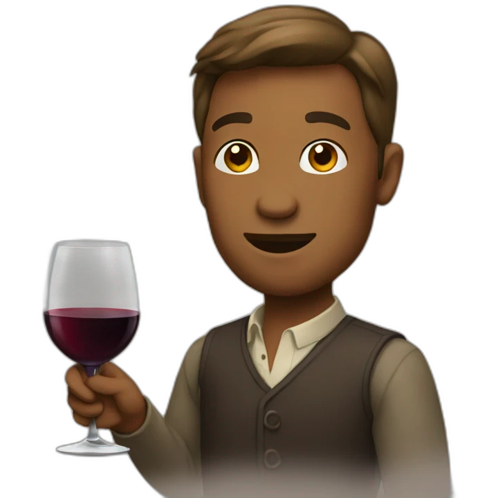wine drinker emoji