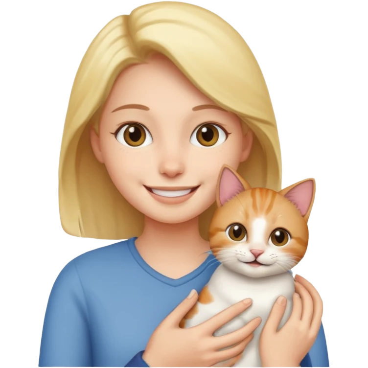 person with cat  emoji