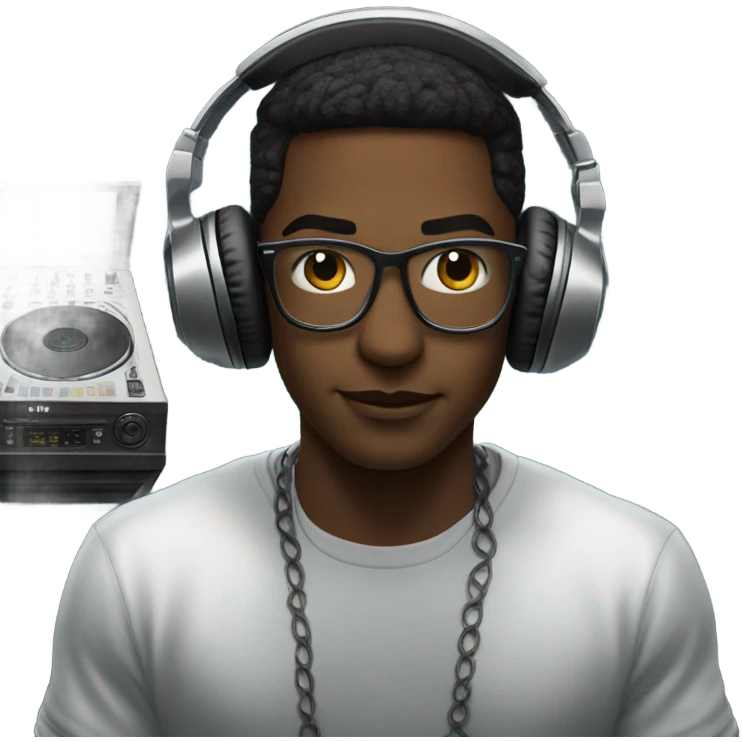 person djing emoji