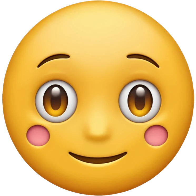 An emoji with a big back emoji