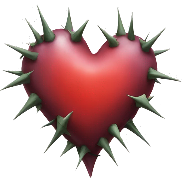 heart with thorns emoji