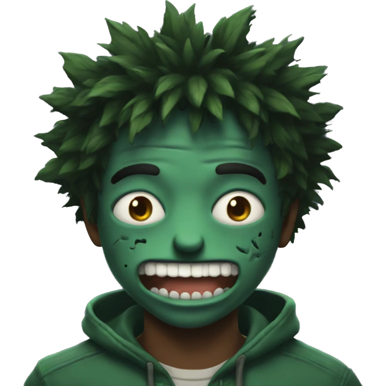 freaky deku emoji