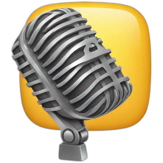 microphone emoji