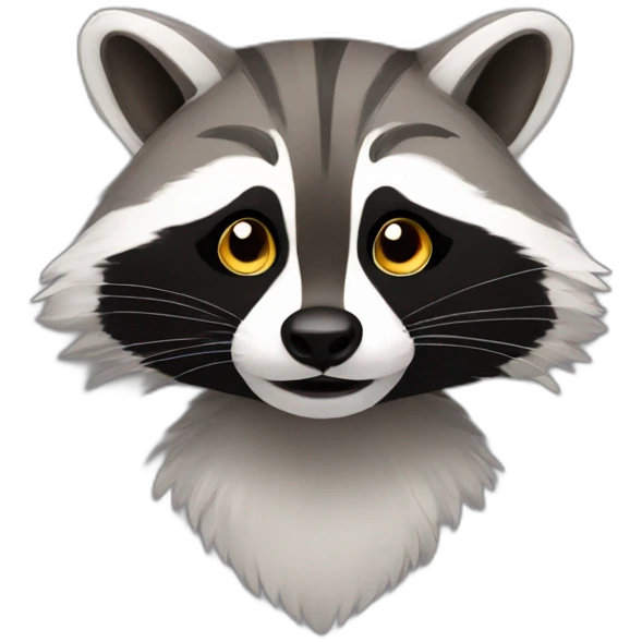 Racoon emoji