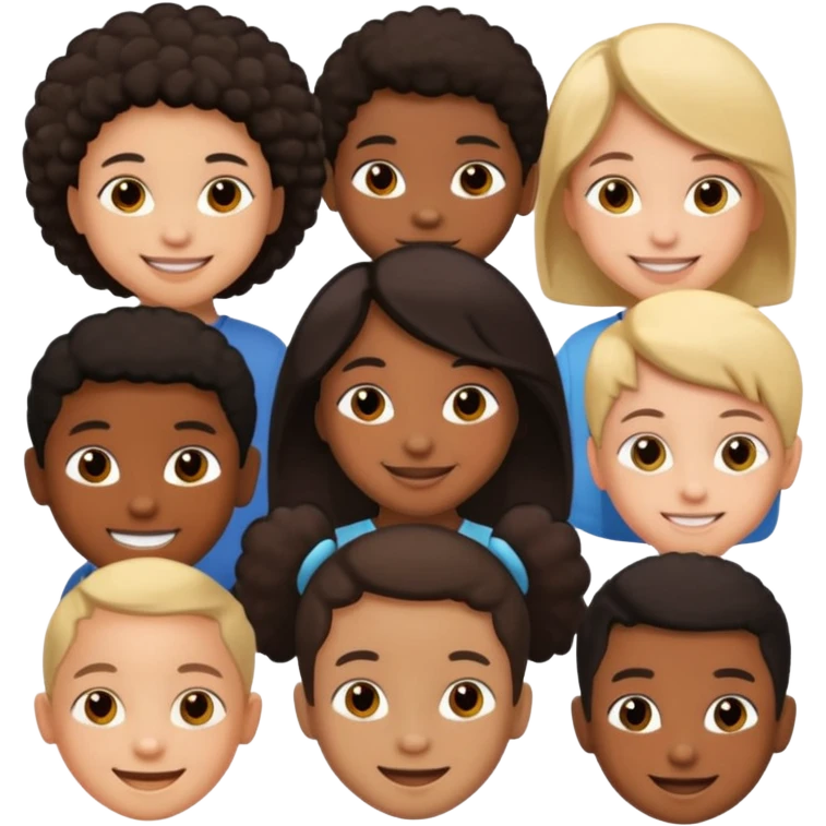 black chldren emoji