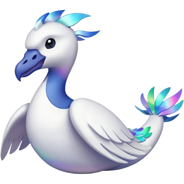 Pokemon red and green legendary Lugia emoji