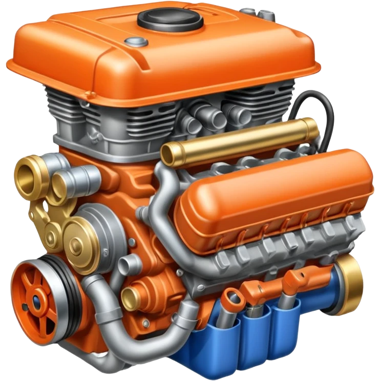 generate me a repair kit with a car engine emoji
