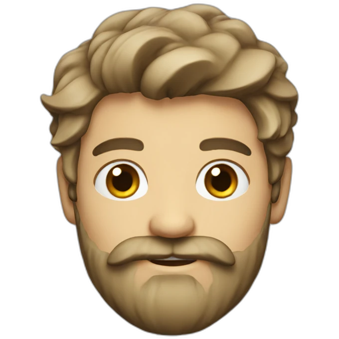 Philipp with beard emoji