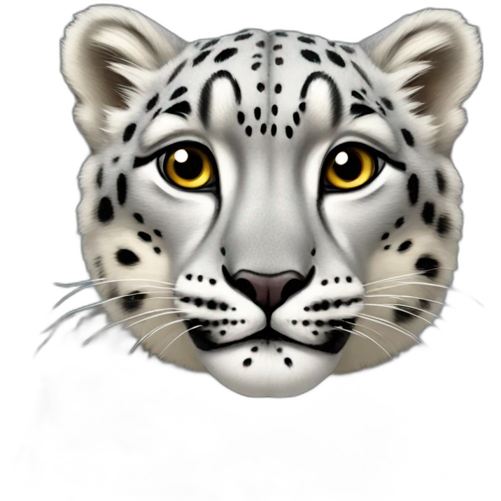 British snow leopard emoji