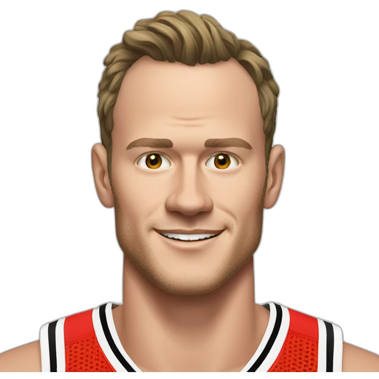 Jonathan Toews as rainbow beach bum emoji