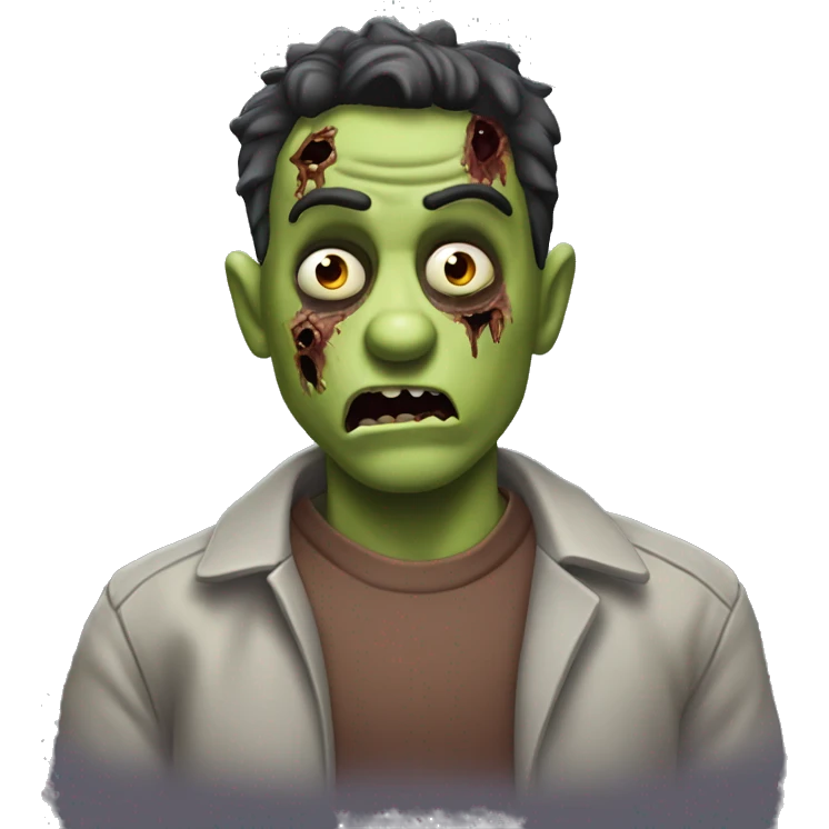 joey tribbiani zombie emoji