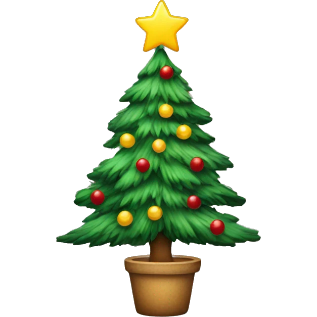 christmas tree emoji