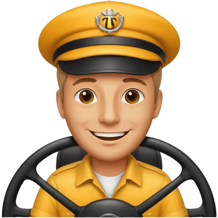 Taxi driver emoji