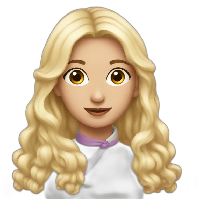 Красивая девушка  emoji