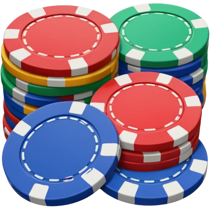 poker chips emoji