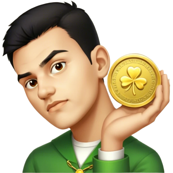 Golden Token emoji