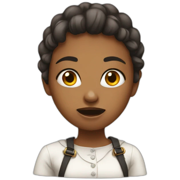Mad girl emoji