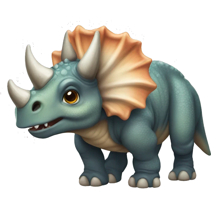 Triceratops emoji
