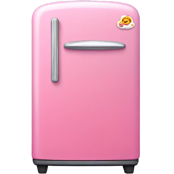 Pink mini fridge  emoji