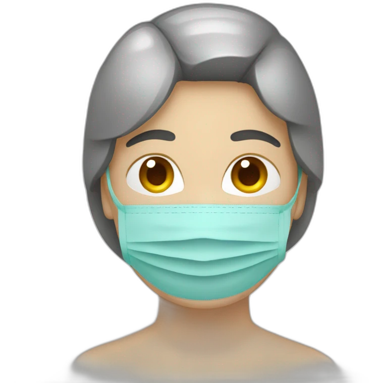 Infirmier masqué emoji