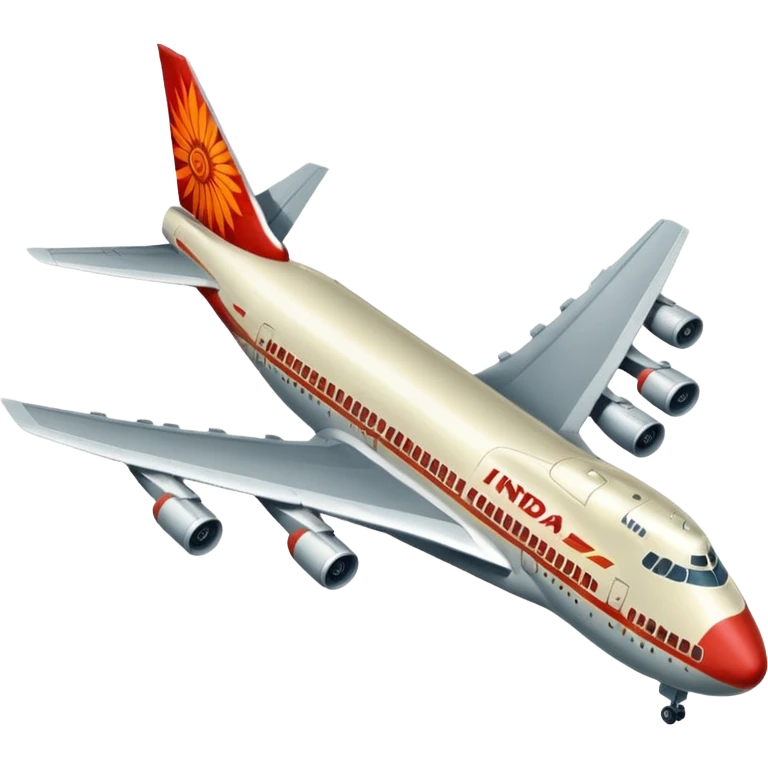 Air India b747 old with gears emoji