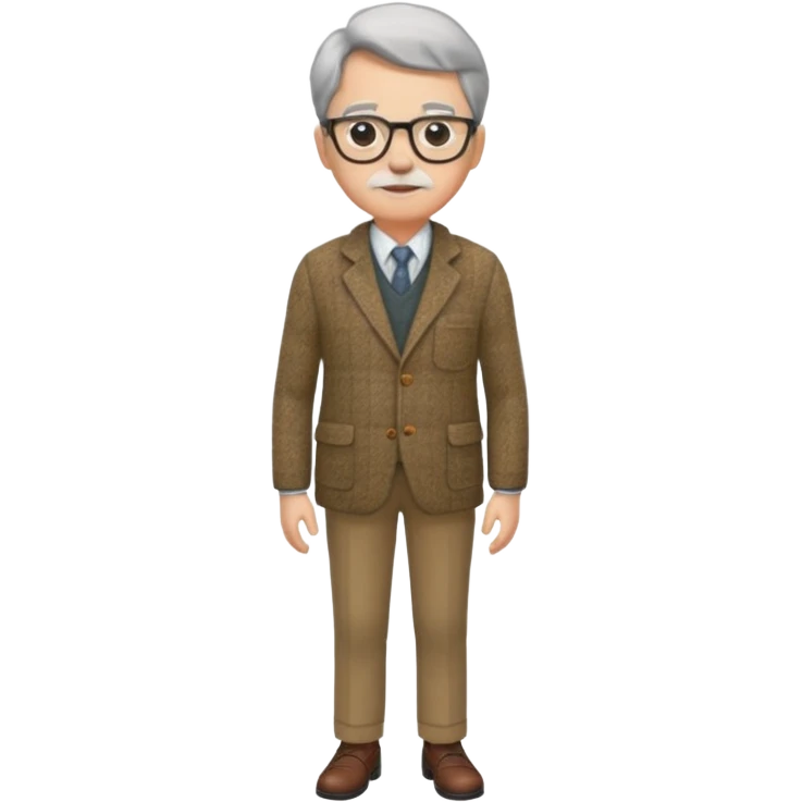 profesor cuerpo completo  emoji