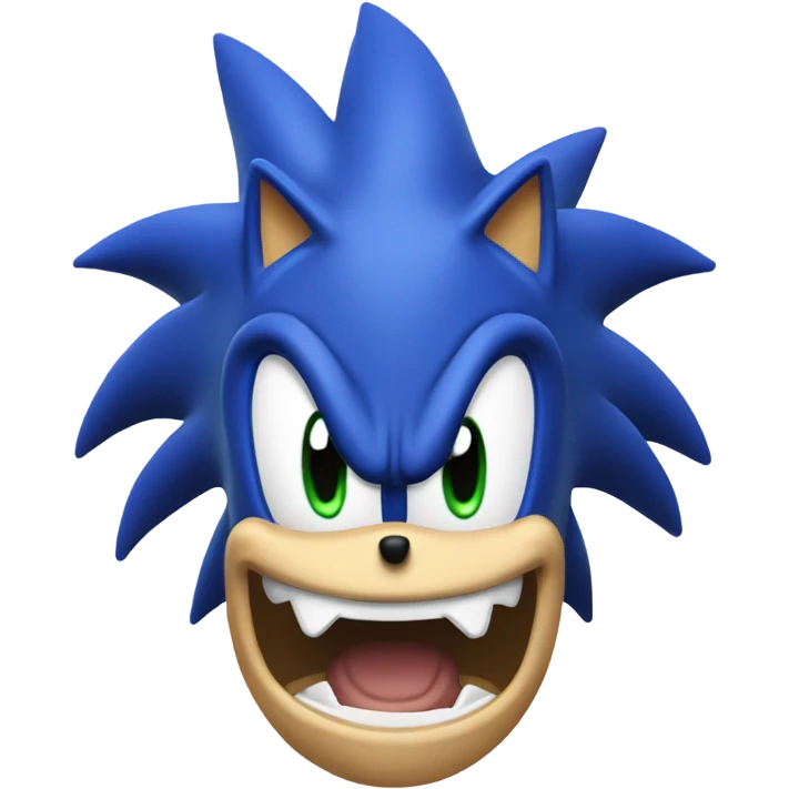 sonic the hedchoge emoji