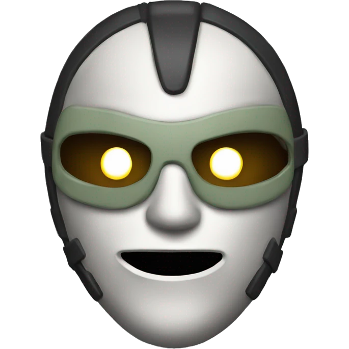 Mask mercenary  emoji