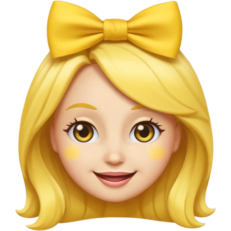 Female emoji with eye wink emoji