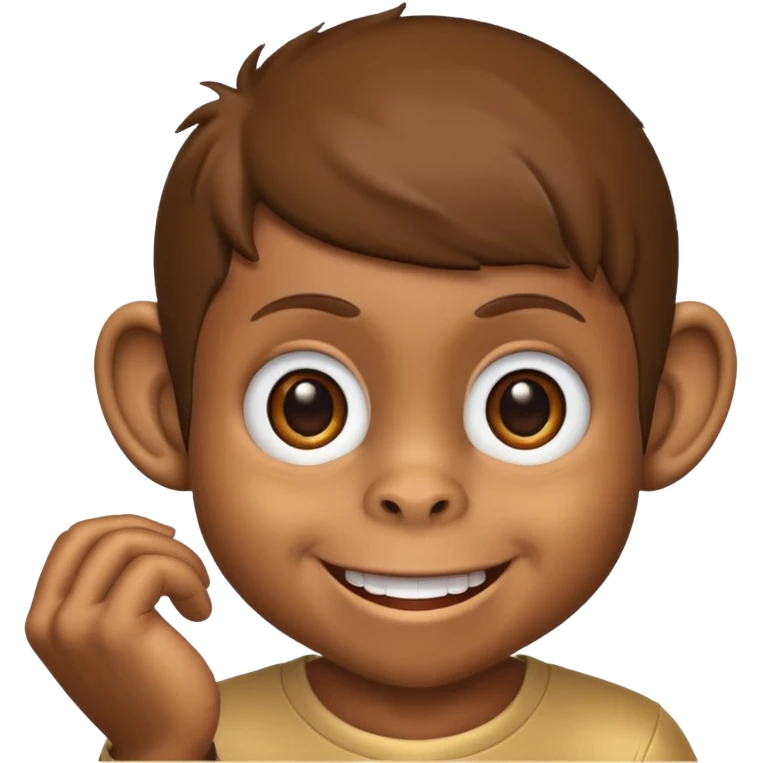 Monkey boy emoji