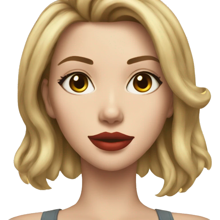 Scarlett Johansson emoji