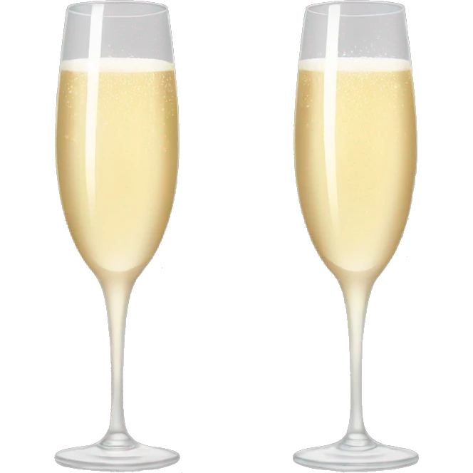 champagne glasses emoji