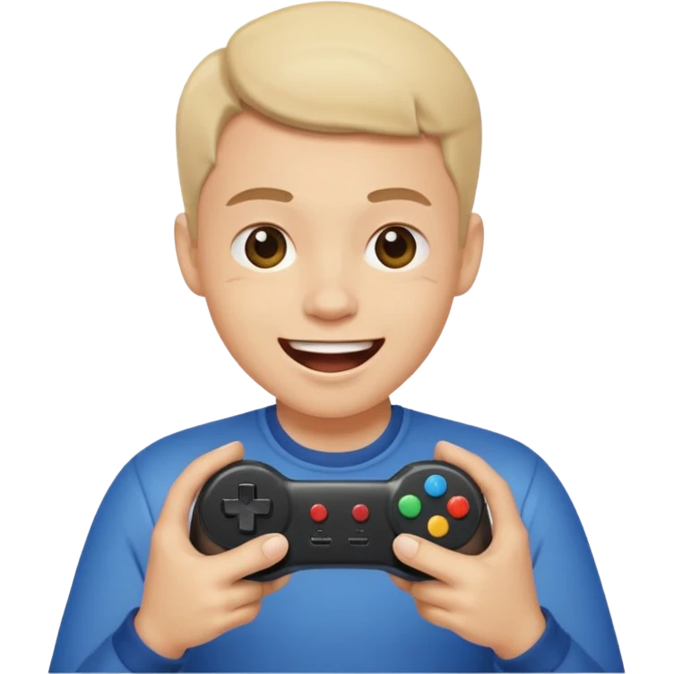 🖕+😂+🎮 emoji