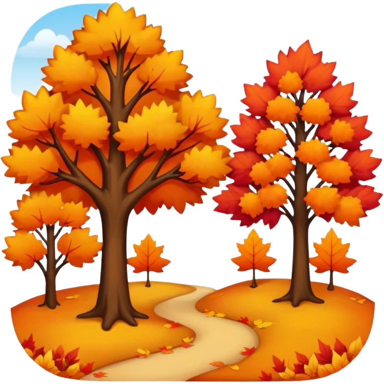fall landscape emoji