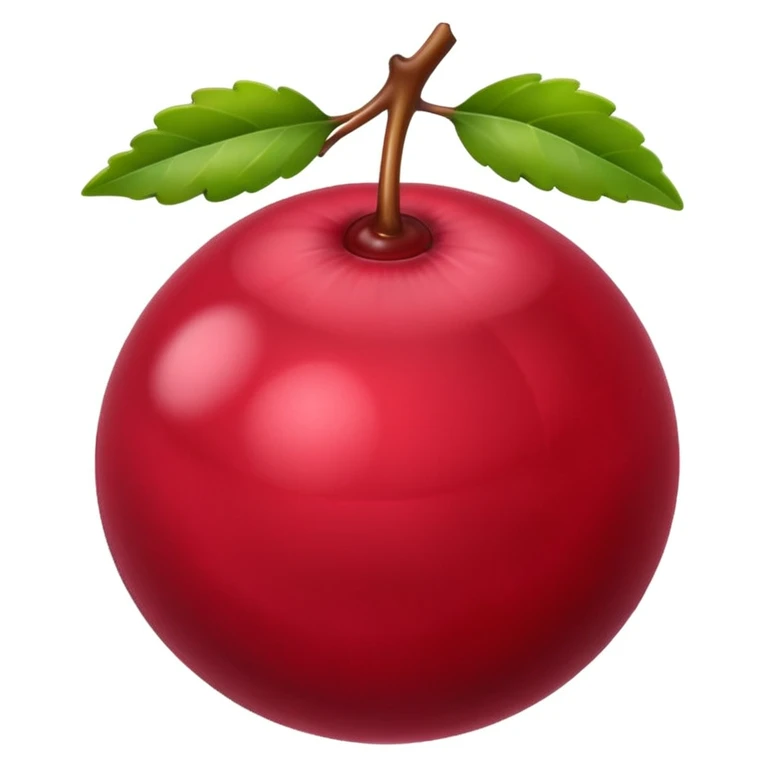 Cranberry emoji