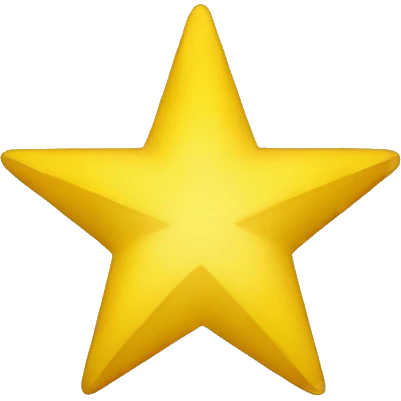 yellow star split in half emoji