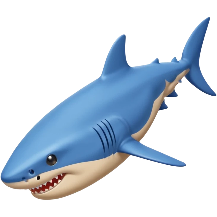 A safe shark with blue legs and has blue nike shoes emoji