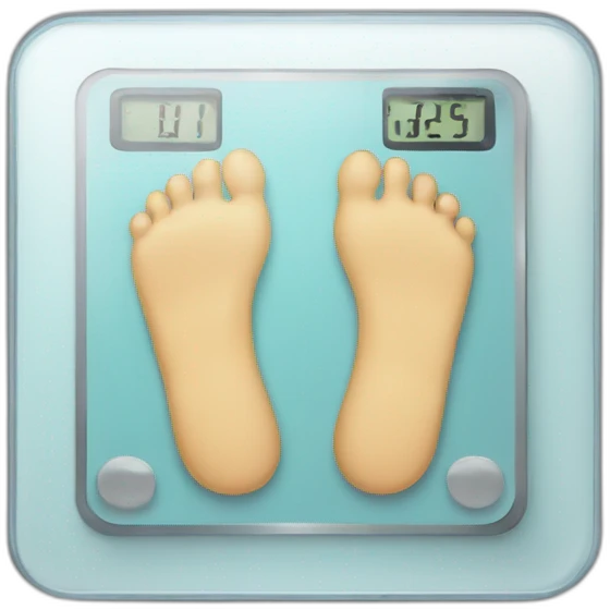 body weight scale emoji