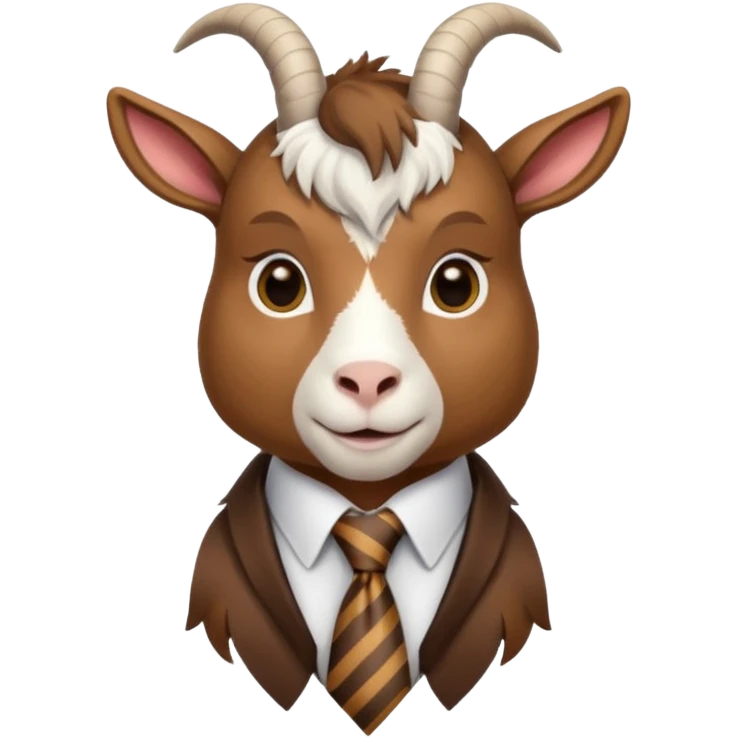 goat with ties emoji
