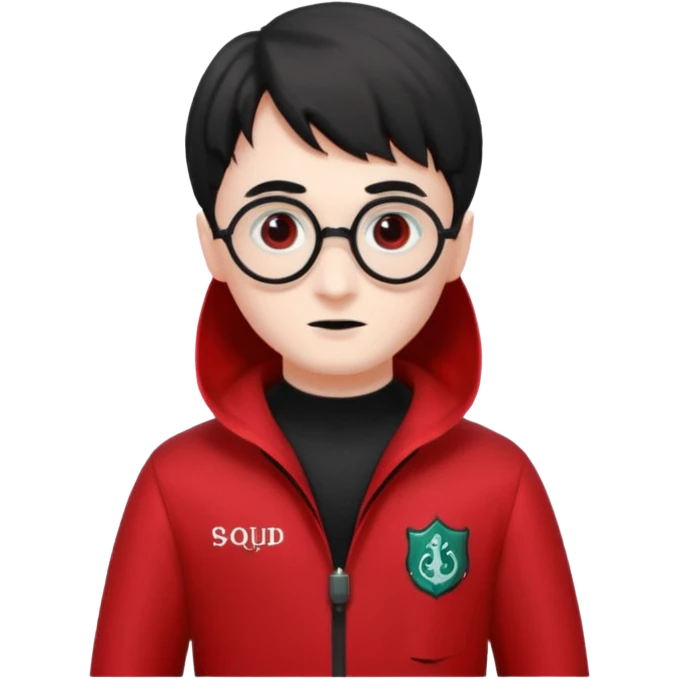 harry potter in squid game costume emoji