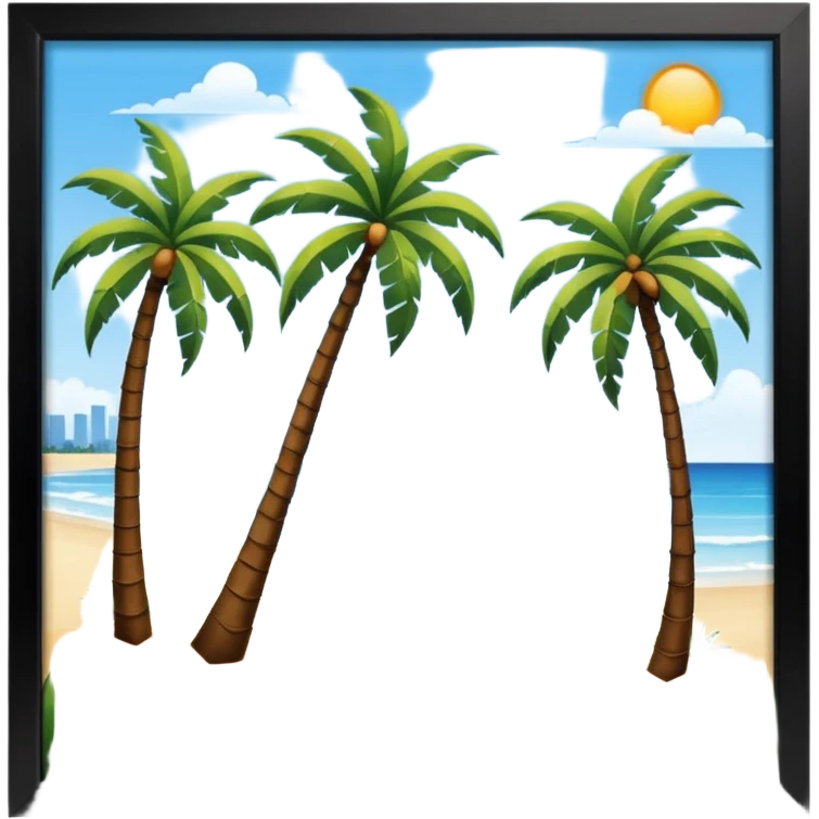 Jis tarh ap na uper California ka banaya Florida ka bhe estarh different style ma bana kar dho image emoji