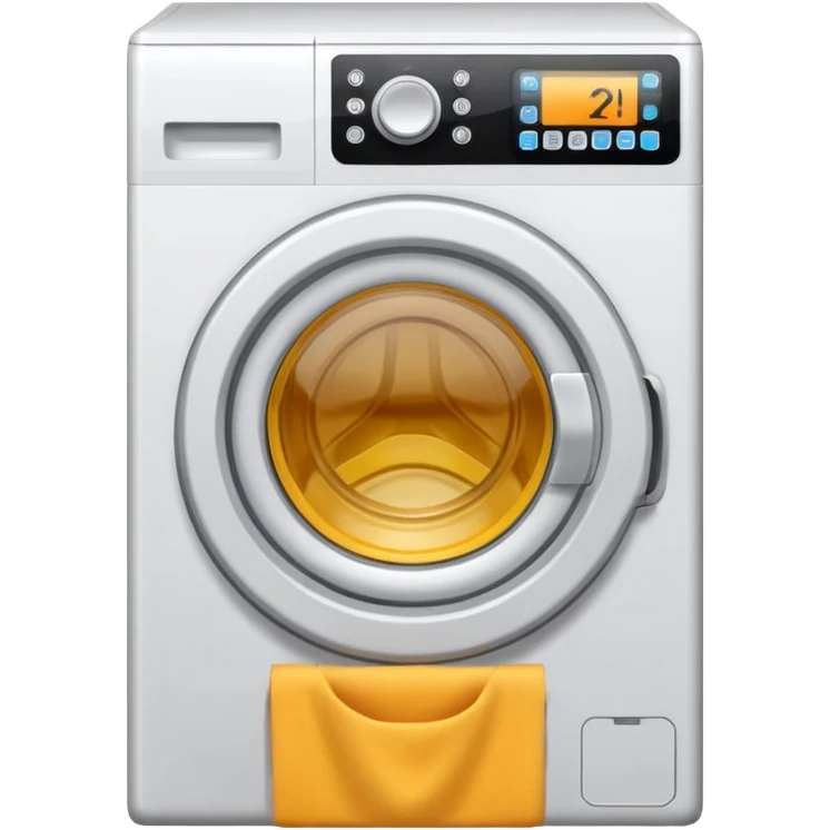 filled washing machine emoji
