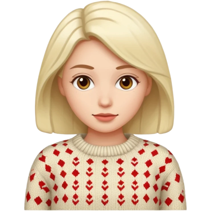 Women in Knitten wear emoji