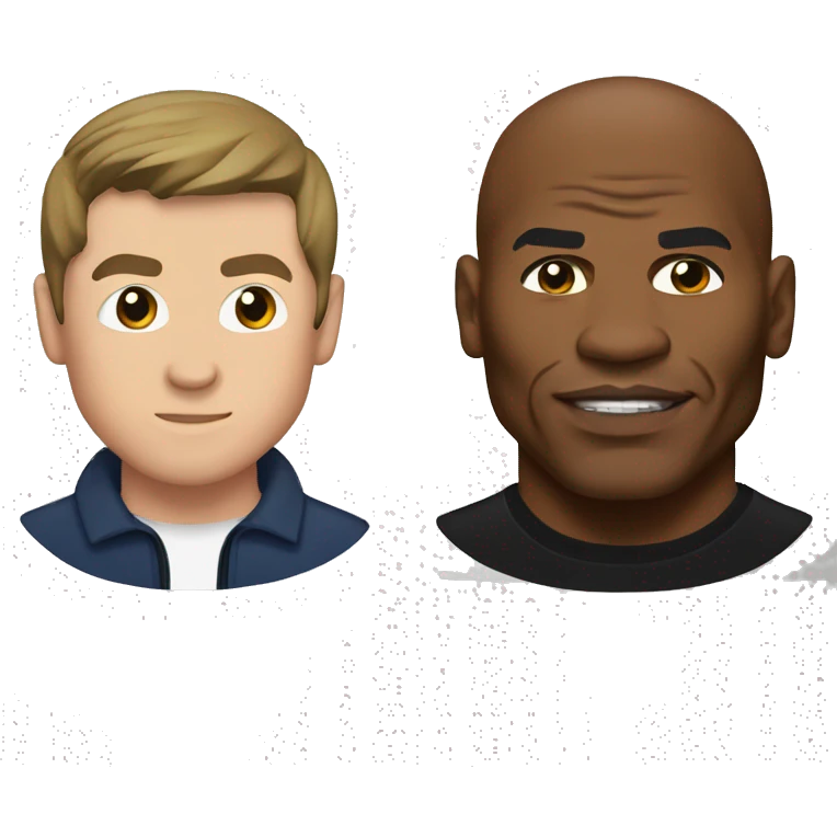 Mike Tyson and Jake pool  emoji