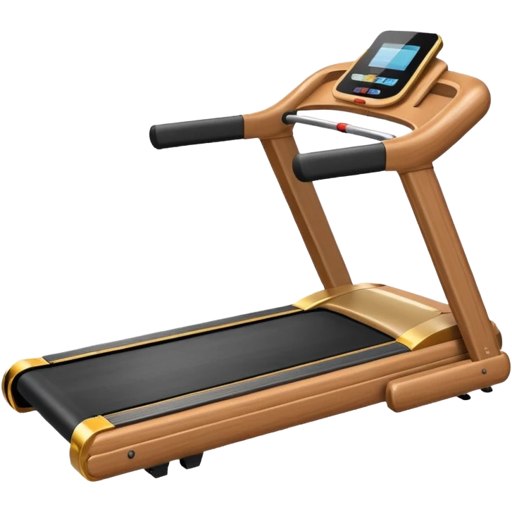 Wooden treadmill  emoji